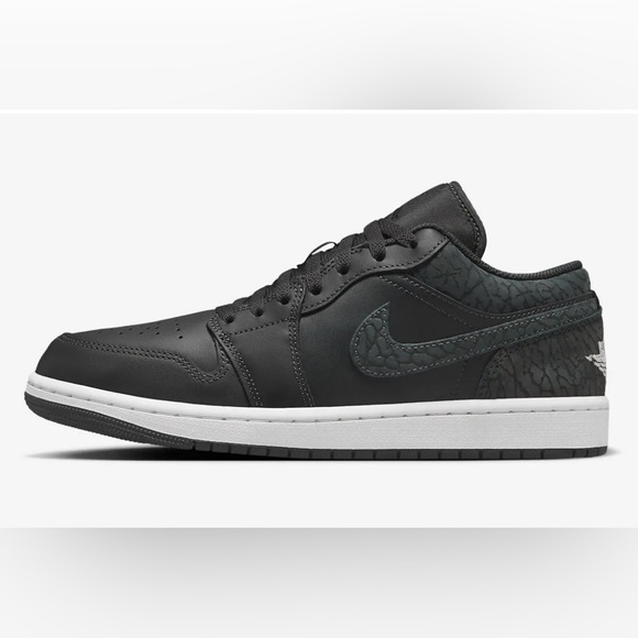Nike Jordan 1 Low SE Black Elephant. New in box Women’s 9/ Men 7.5 - Picture 1 of 6